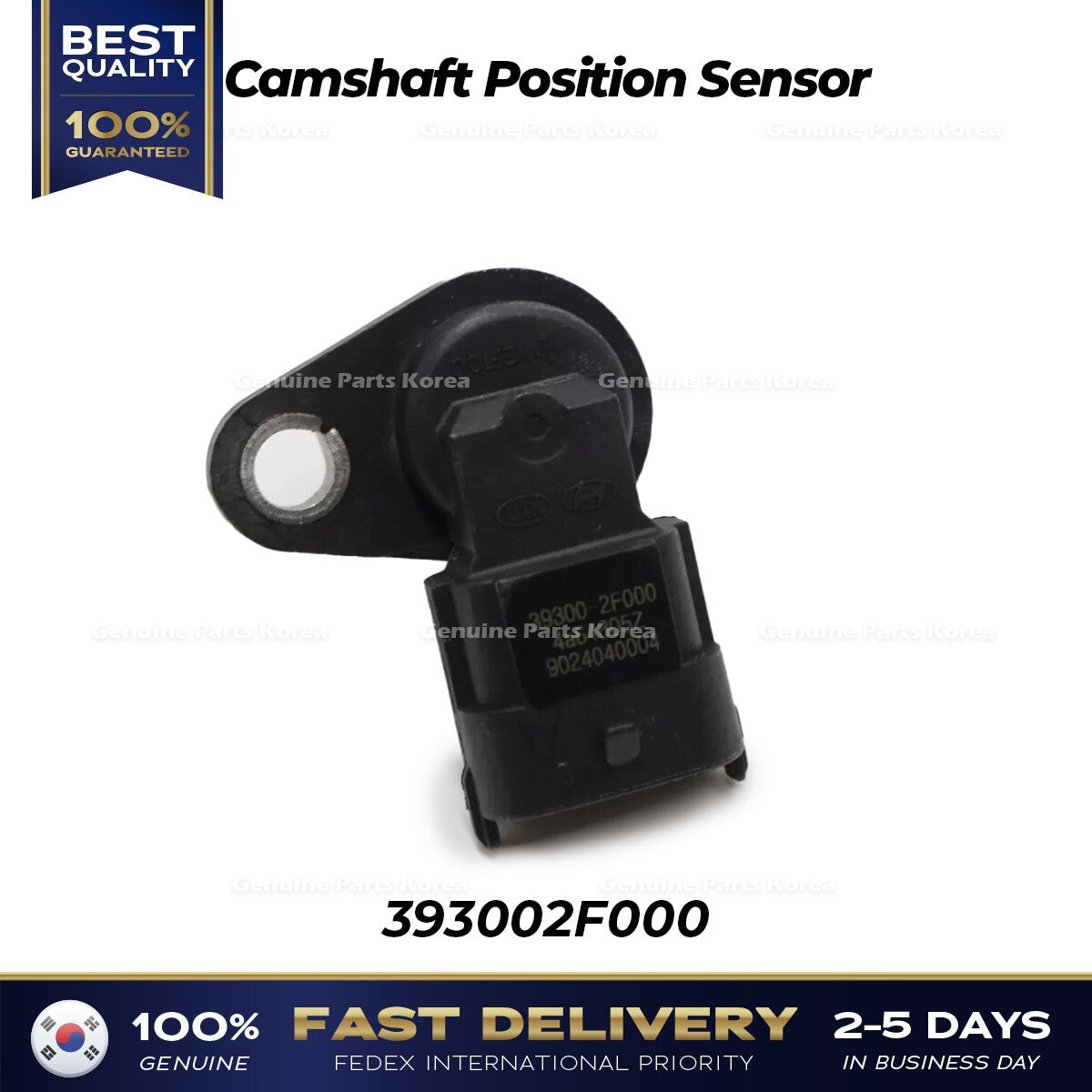 Genuine Camshaft Position Sensor 393002F000 for Hyundai Santa Fe Kia Sorento Sportage