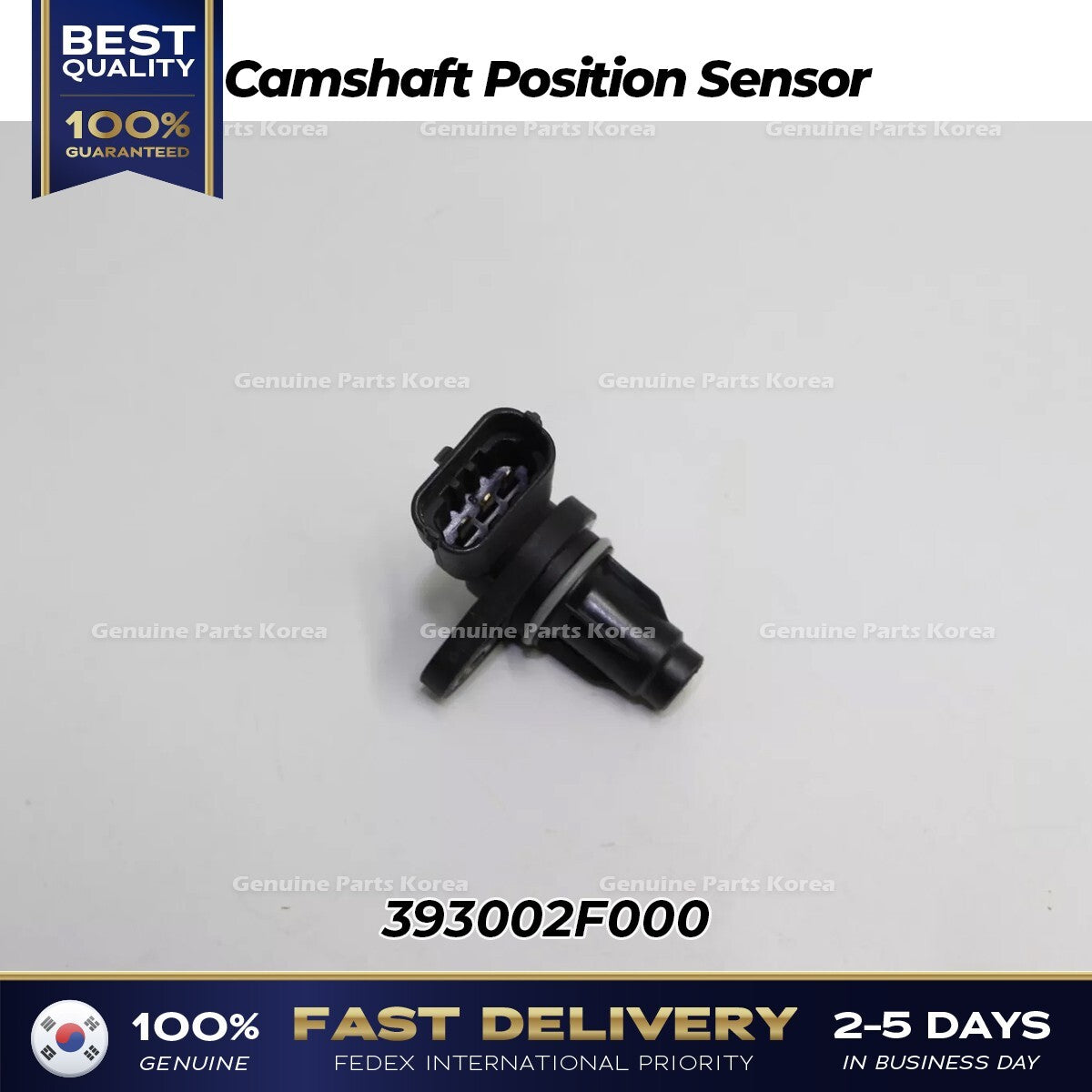 Genuine Camshaft Position Sensor 393002F000 for Hyundai Santa Fe Kia Sorento Sportage