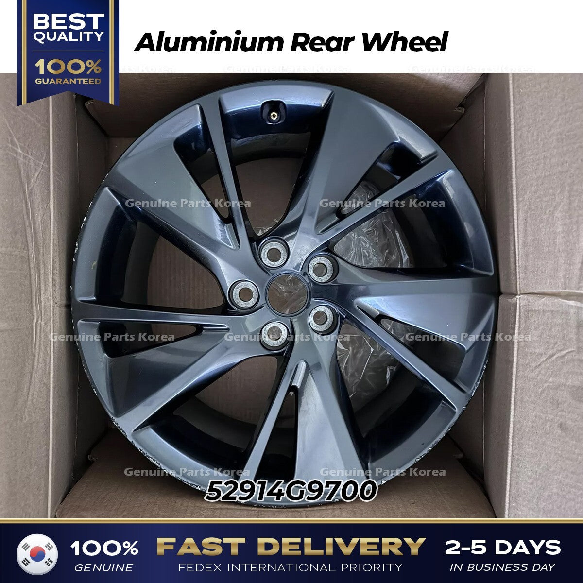 Genuine Aluminium Rear Wheel 52914G9700 for Hyundai Genesis G70