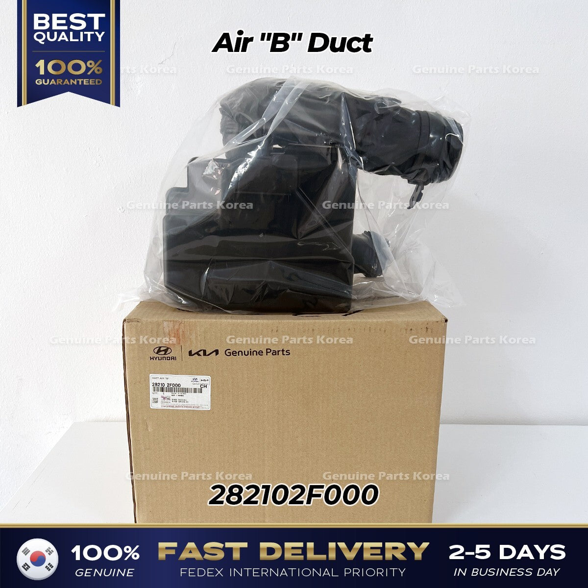 Genuine Air "B" Duct 282102F000 for Hyundai Elantra Kia Spectra