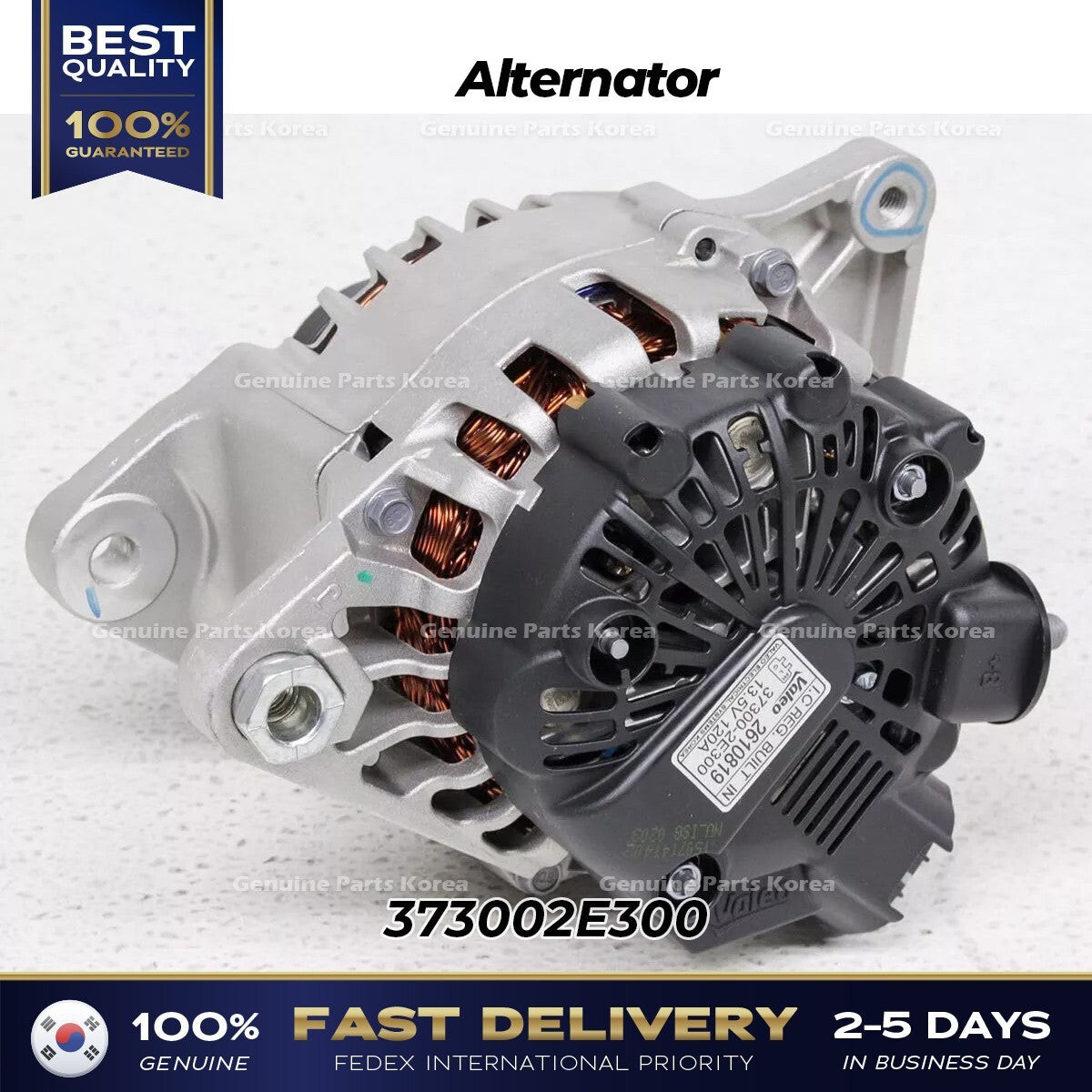 Genuine Alternator 373002E300 for Kia Forte Soul