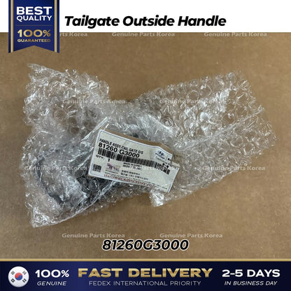 Genuine Tailgate Outside Handle 81260G3000 for Hyundai Elantra GT