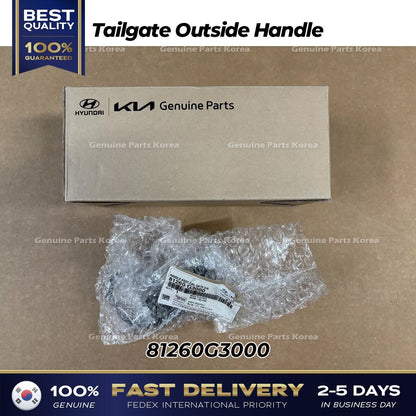 Genuine Tailgate Outside Handle 81260G3000 for Hyundai Elantra GT