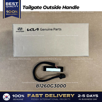 Genuine Tailgate Outside Handle 81260G3000 for Hyundai Elantra GT