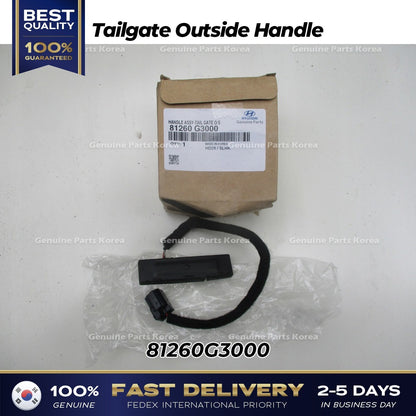 Genuine Tailgate Outside Handle 81260G3000 for Hyundai Elantra GT