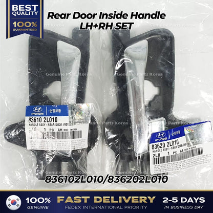 Genuine Rear Door Inside Handle LH RH SET for Hyundai i30