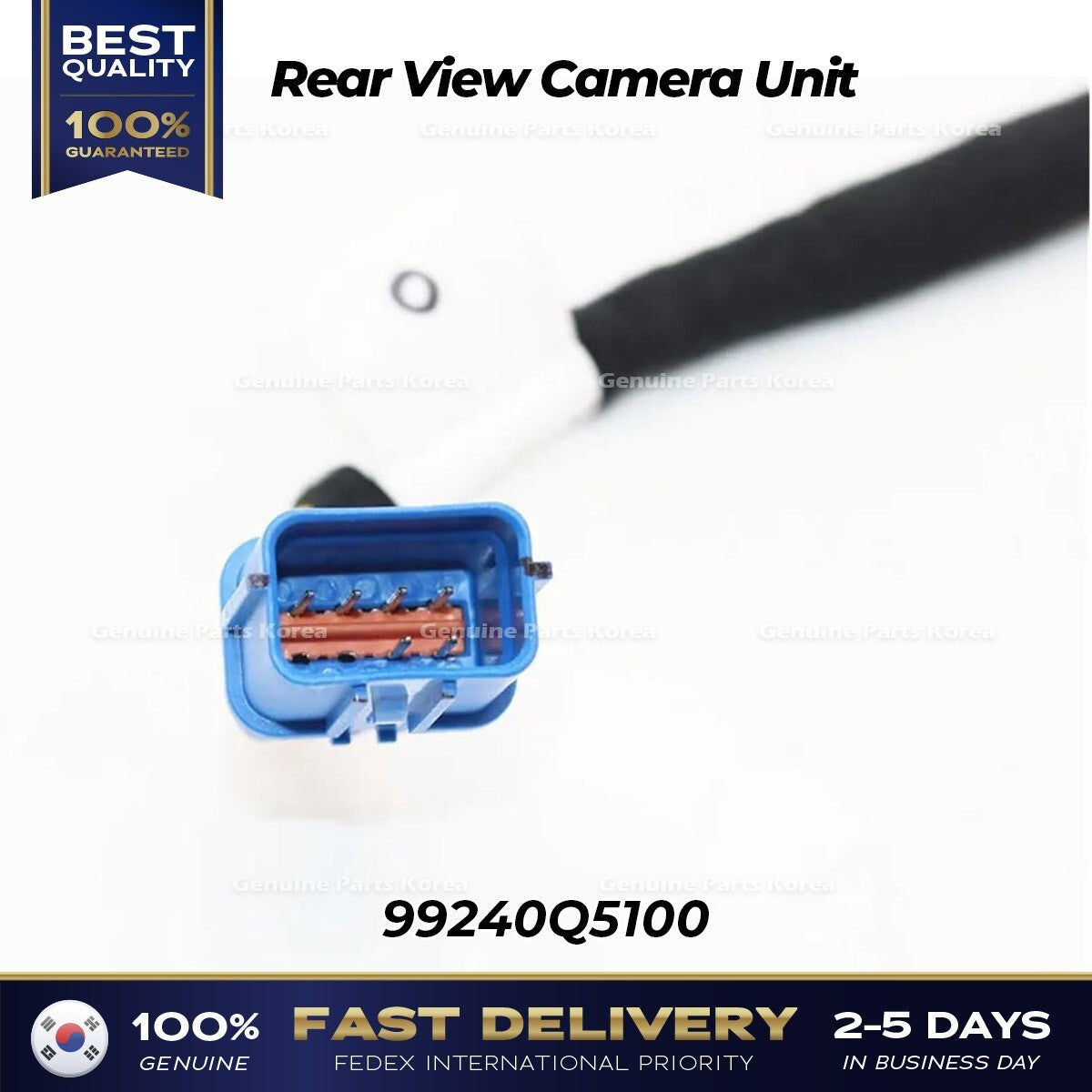 Genuine Rear View Camera Unit 99240Q5100 for Kia Seltos