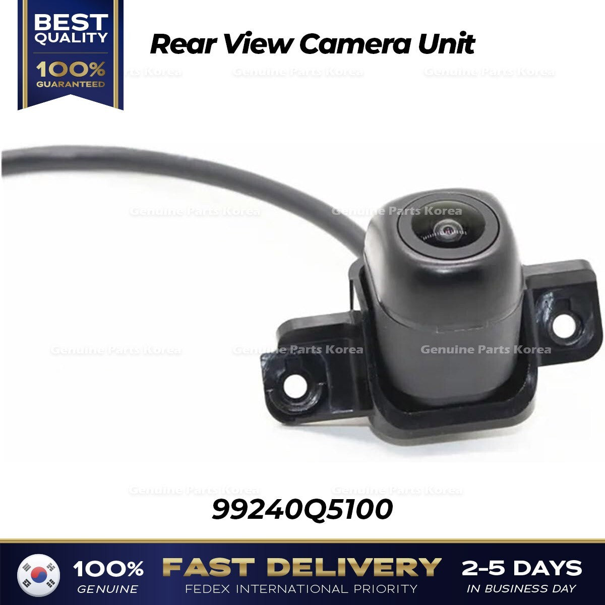 Genuine Rear View Camera Unit 99240Q5100 for Kia Seltos