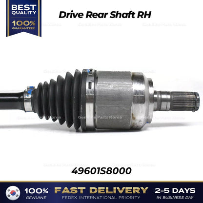 Genuine Drive Rear Shaft RH 49601S8000 for Hyundai Palisade Kia Telluride
