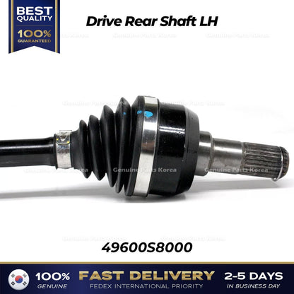 Genuine Drive Rear Shaft LH 49600S8000 for Hyundai Palisade Kia Telluride
