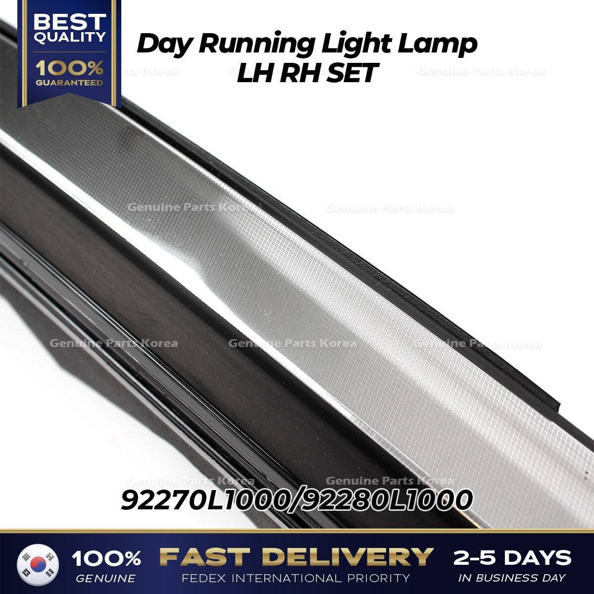 Genuine Day Running Light Lamp LH RH SET for Hyundai Sonata