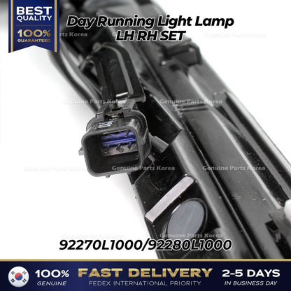 Genuine Day Running Light Lamp LH RH SET for Hyundai Sonata