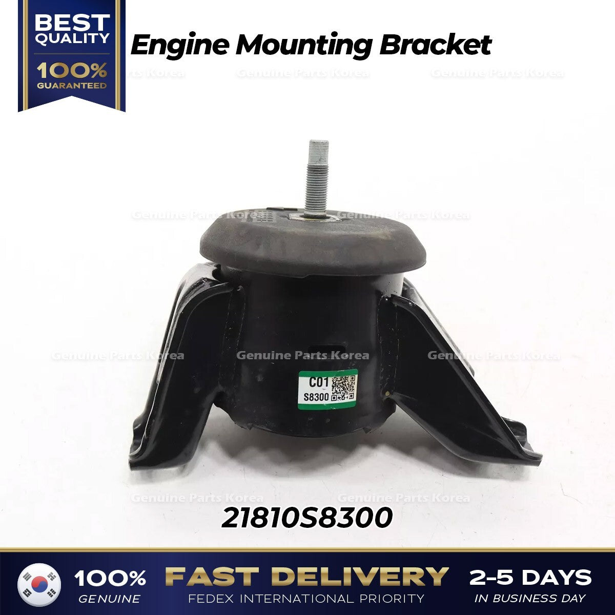 Genuine Engine Mounting Bracket 21810S8300 for Hyundai Palisade Kia Telluride