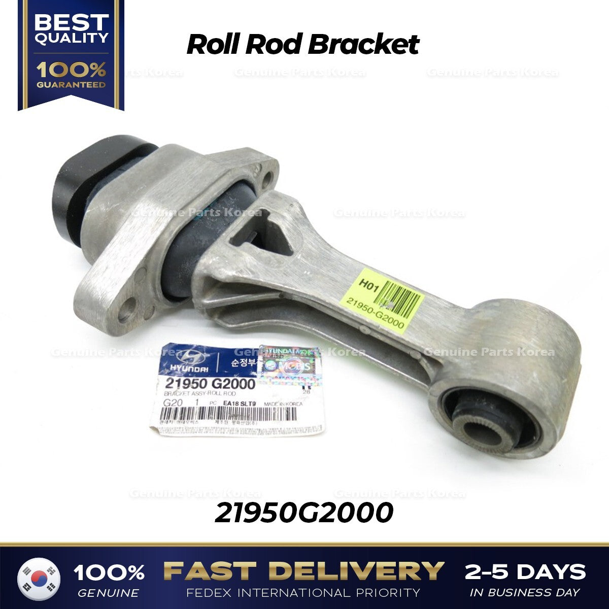 Genuine Roll Rod Bracket 21950G2000 for Hyundai Ioniq Kia Niro