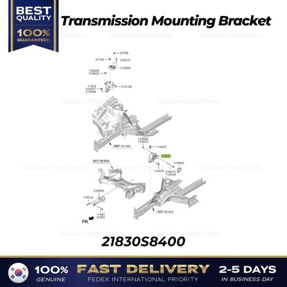 Genuine Transmission Mounting Bracket 21830S8400 for Hyundai Palisade Kia