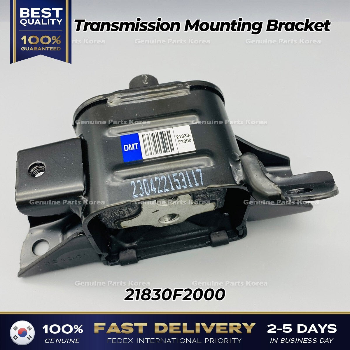 Genuine Transmission Mounting Bracket 21830F2000 for Hyundai Elantra