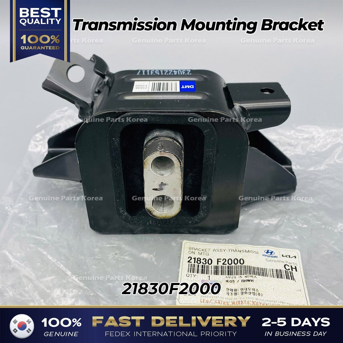Genuine Transmission Mounting Bracket 21830F2000 for Hyundai Elantra
