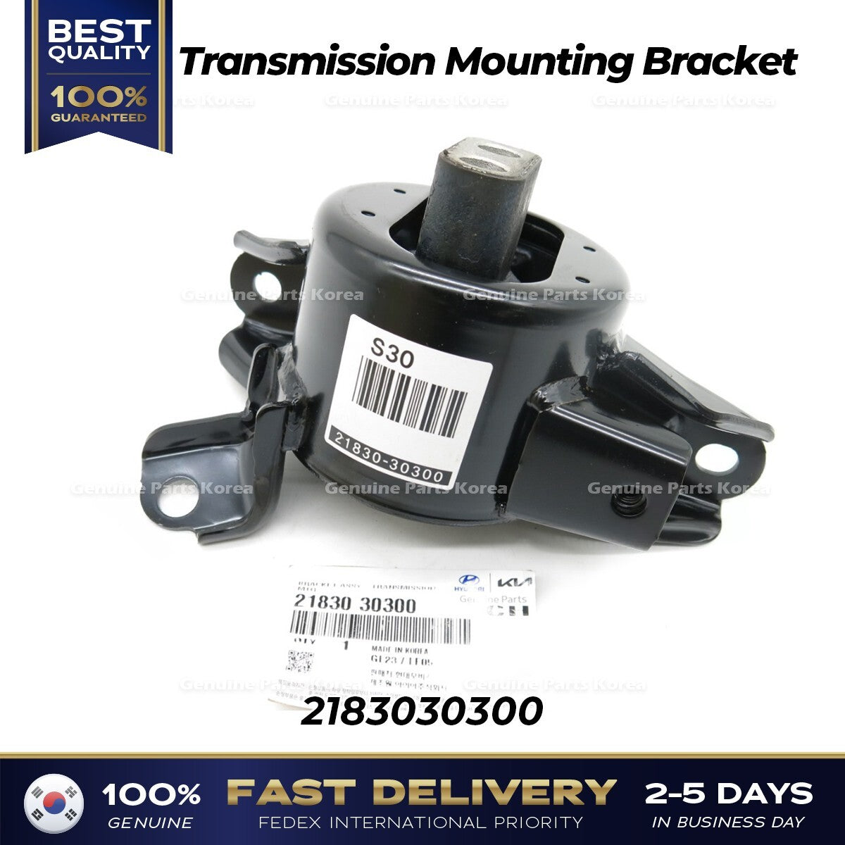 Genuine Transmission Mounting Bracket 2183030300 for Hyundai Elantra Kia Forte