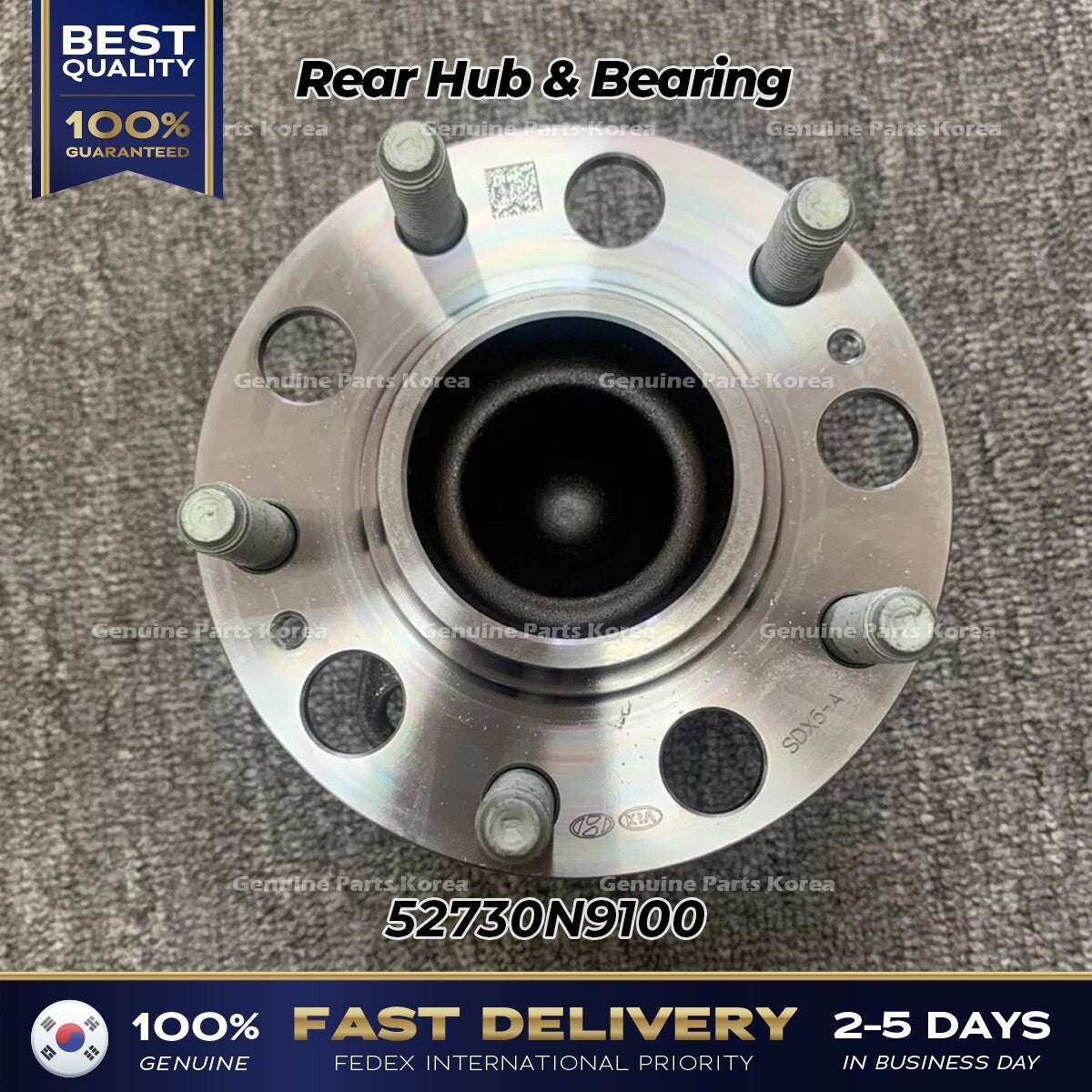Genuine Rear Hub & Bearing 52730N9100 for Hyundai Tucson Kia Sportage