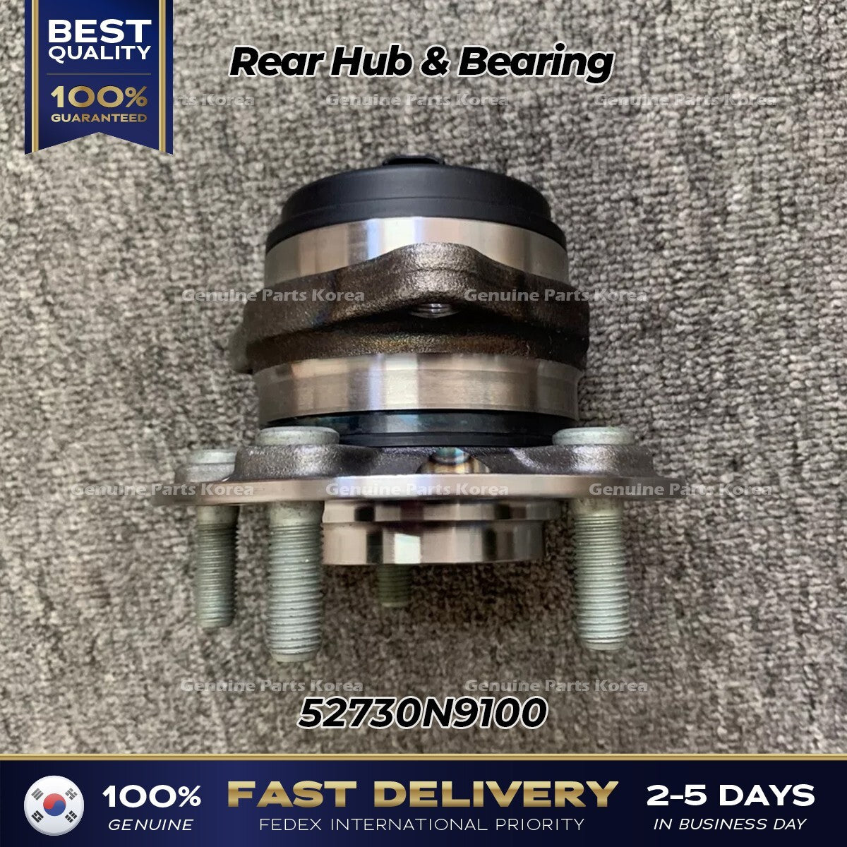 Genuine Rear Hub & Bearing 52730N9100 for Hyundai Tucson Kia Sportage
