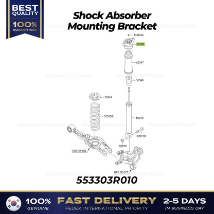 Genuine Shock Absorber Mounting Bracket 553303R010 for Hyundai Sonata