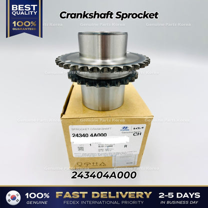 Genuine Crankshaft Sprocket 243404A000 for Hyundai H1 H300 I800 H100 Starex