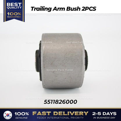 Genuine Trailing Arm Bush 2PCS 5511826000 for Hyundai Santa Fe