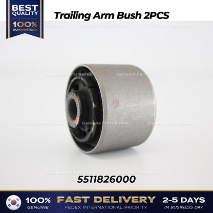 Genuine Trailing Arm Bush 2PCS 5511826000 for Hyundai Santa Fe