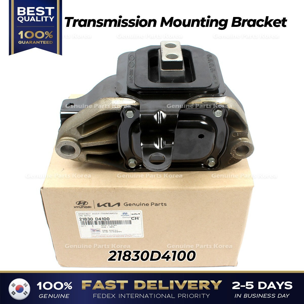 Genuine Transmission Mounting Bracket 21830D4100 for Hyundai Sonata Kia Optima