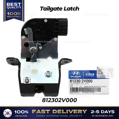 Genuine Tailgate Latch 812302V000 for Hyundai Veloster
