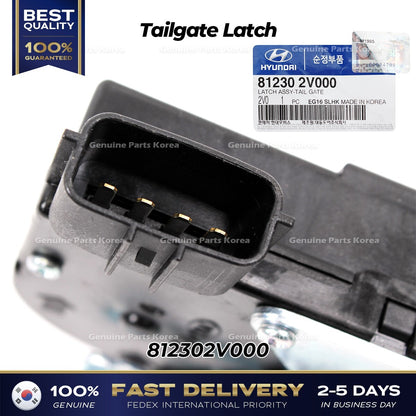 Genuine Tailgate Latch 812302V000 for Hyundai Veloster