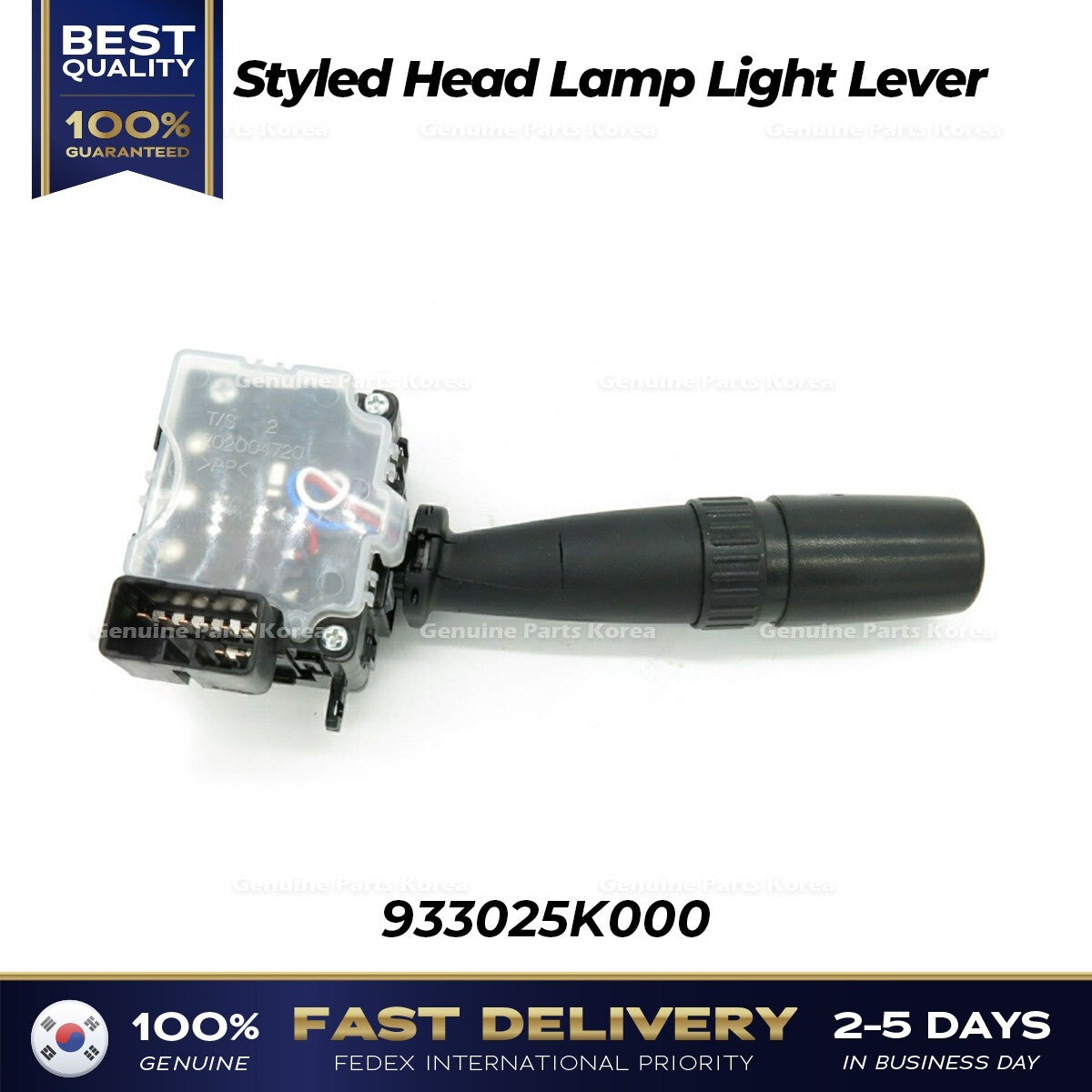 Genuine Styled Head Lamp Light Lever 933025K000 for Hyundai E-Mighty Narrow