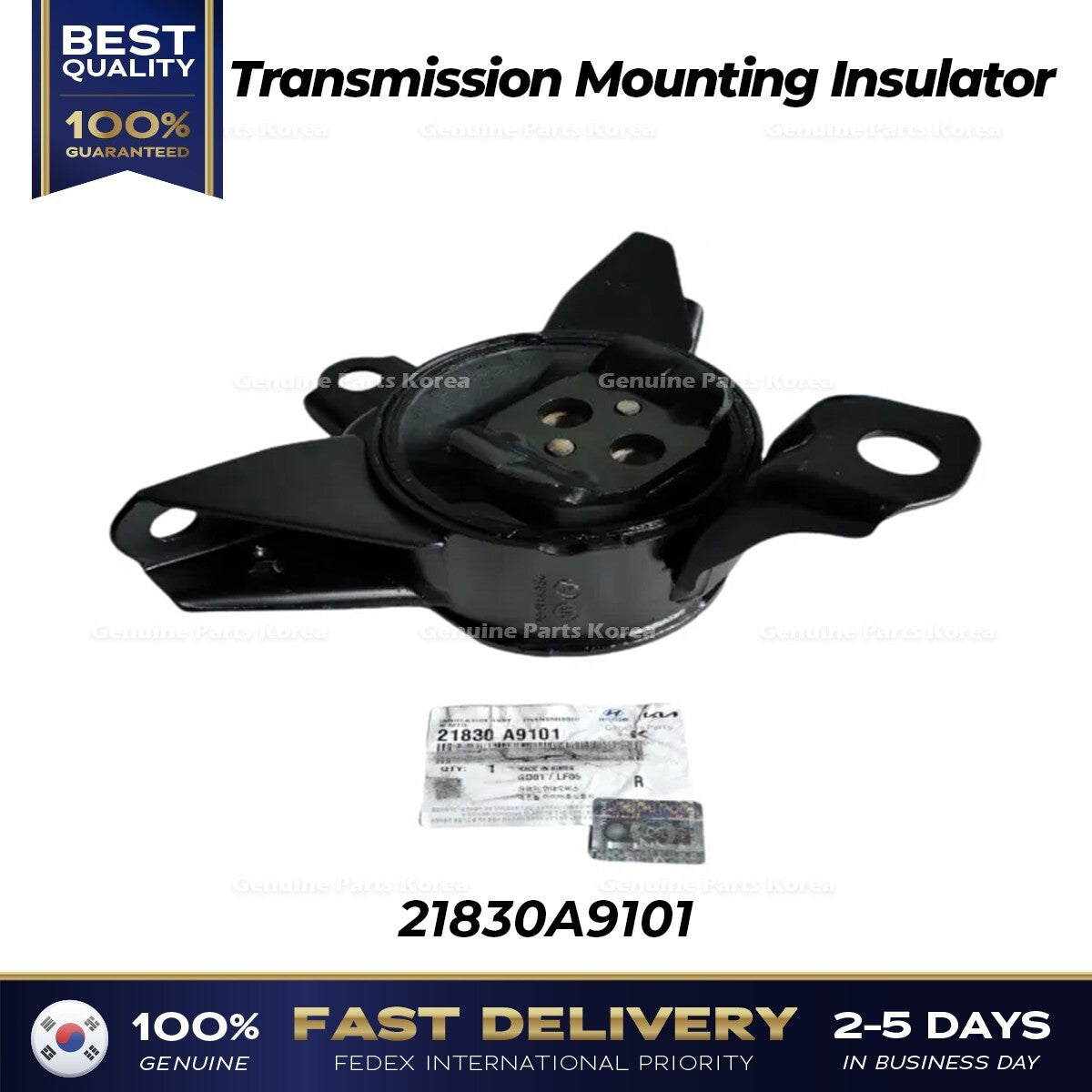 Genuine Transmission Mounting Insulator 21830A9101 for Kia Sedona Carnival