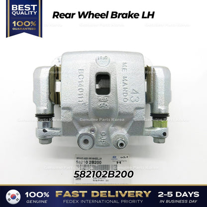 Genuine Rear Wheel Brake LH 582102B200 for Hyundai Santa Fe