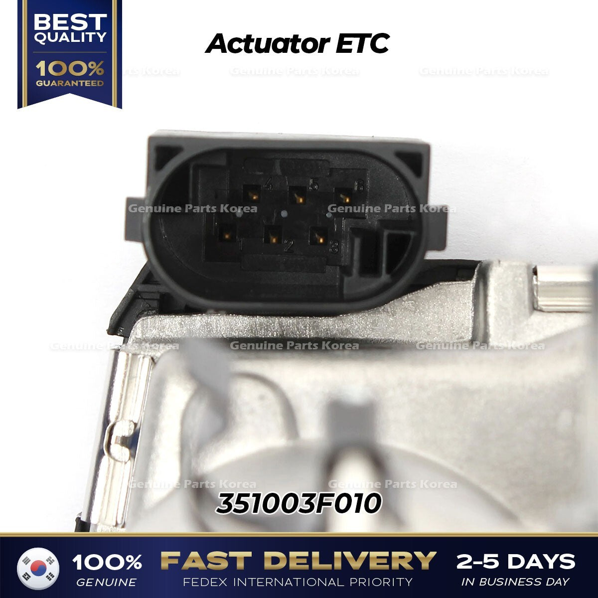 Genuine Actuator ETC 351003F010 for Hyundai Genesis Kia Borrego