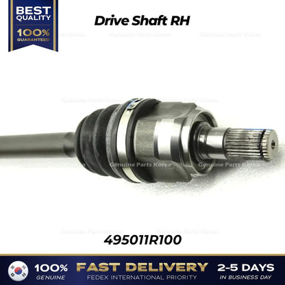 Genuine Drive Shaft RH 495011R100 for Hyundai Accent