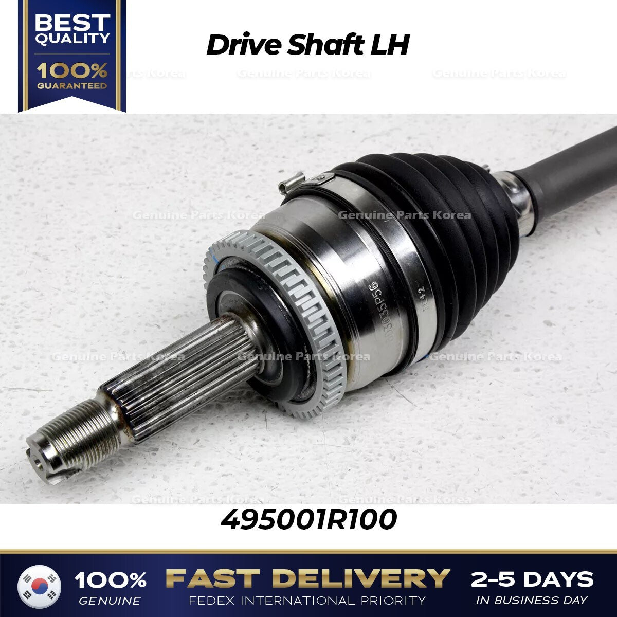 Genuine Drive Shaft LH 495001R100 for Hyundai Accent