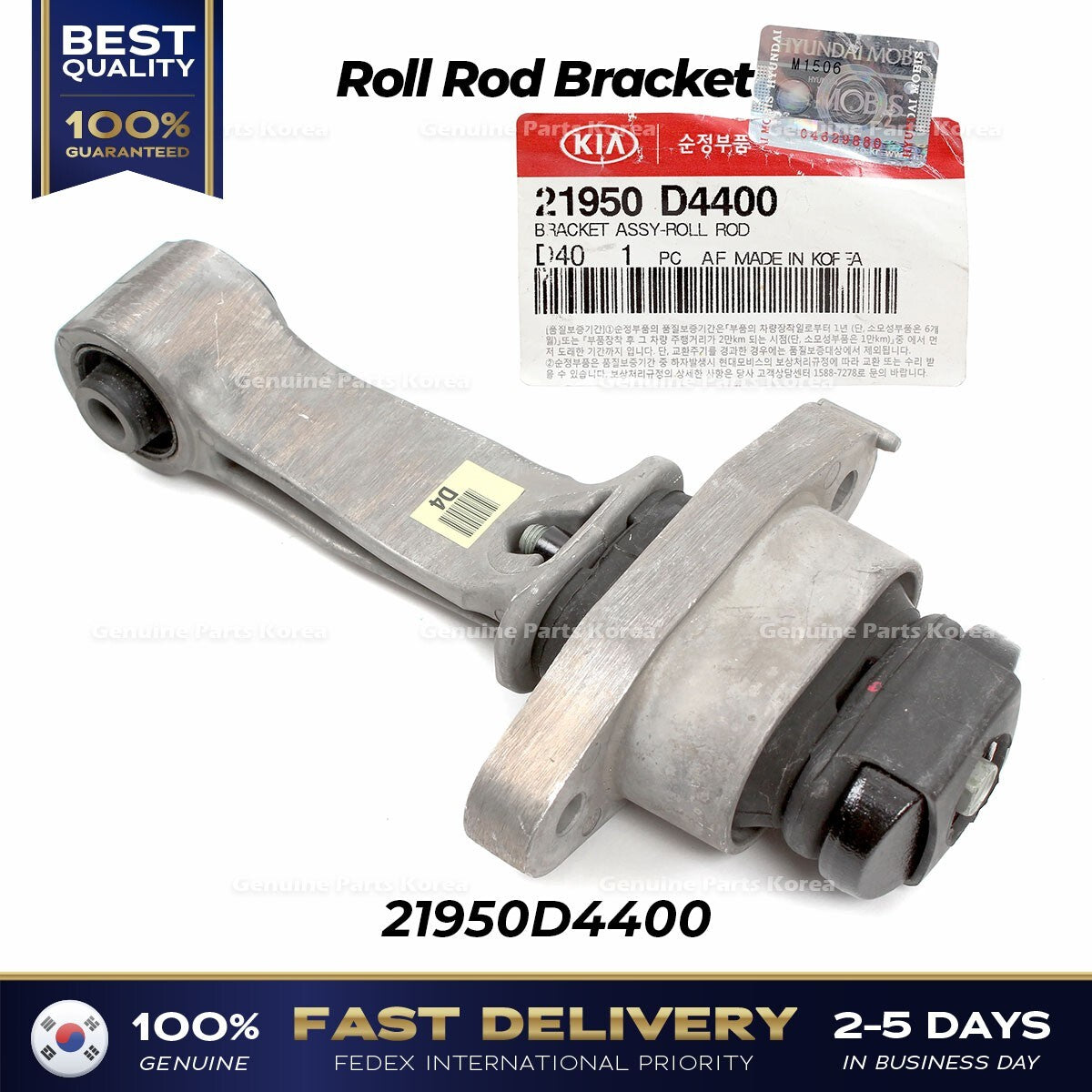 Genuine Roll Rod Bracket 21950D4400 for Hyundai Sonata Kia Optima