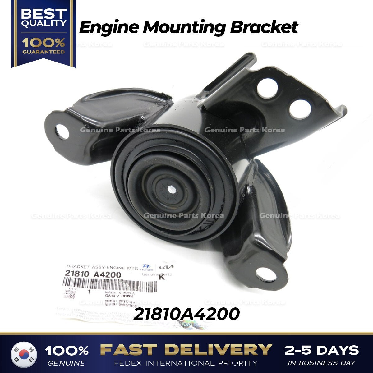 Genuine Engine Mounting Bracket 21810A4200 for Kia Rondo