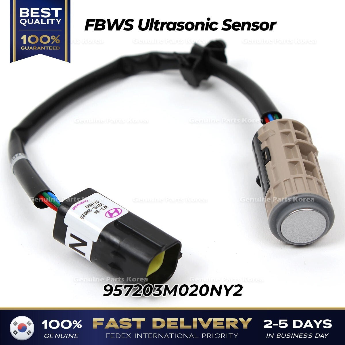 Genuine FBWS Ultrasonic Sensor 957203M020NY2 for Hyundai Genesis