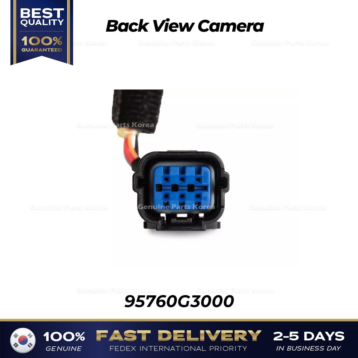 Genuine Back View Camera 95760G3000 for Hyundai Elantra GT
