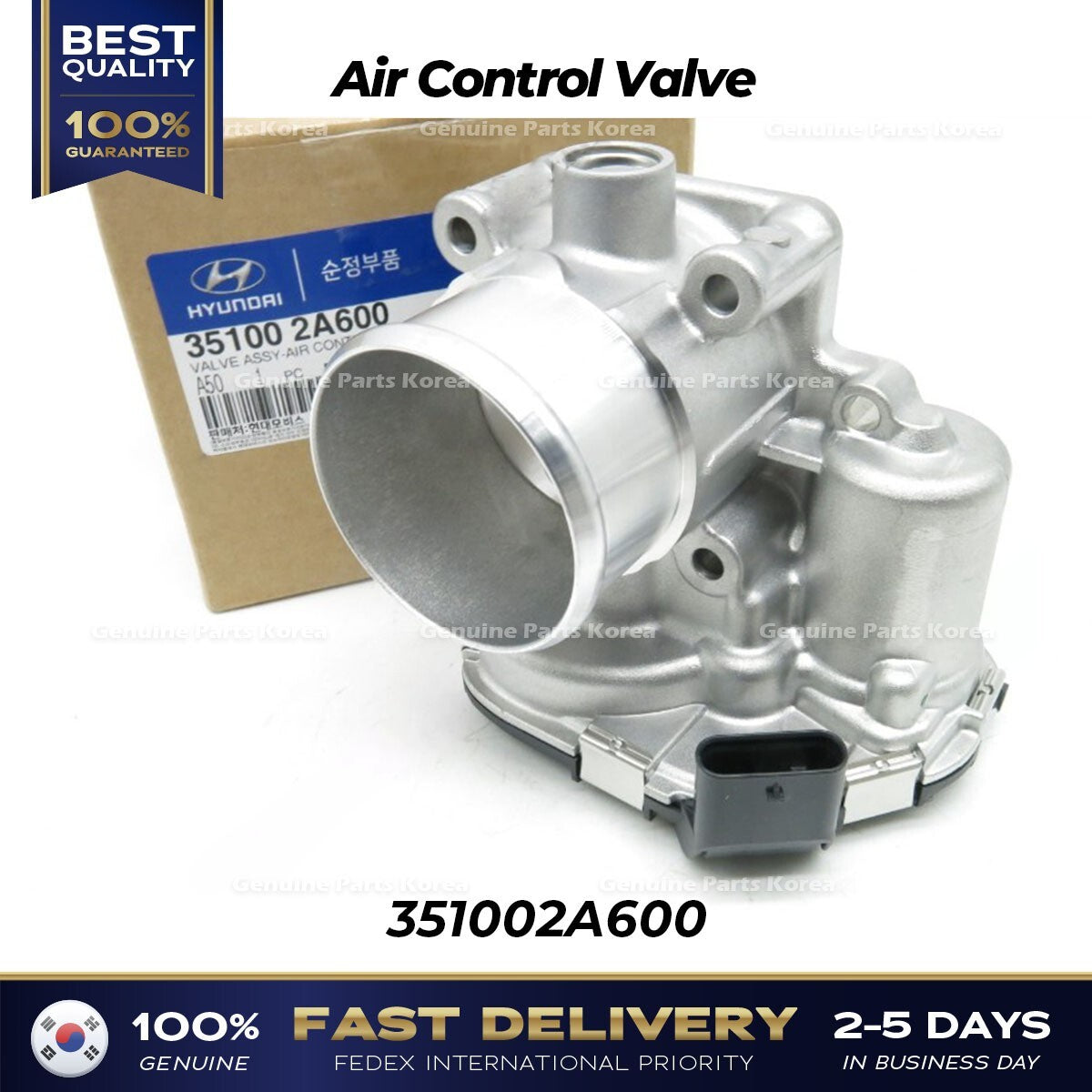 Genuine Air Control Valve 351002A600 for Hyundai Sonata
