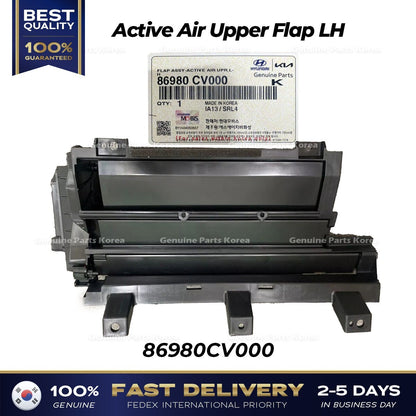 Genuine Active Air Upper Flap LH 86980CV000 for Kia EV6