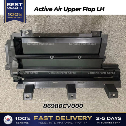 Genuine Active Air Upper Flap LH 86980CV000 for Kia EV6