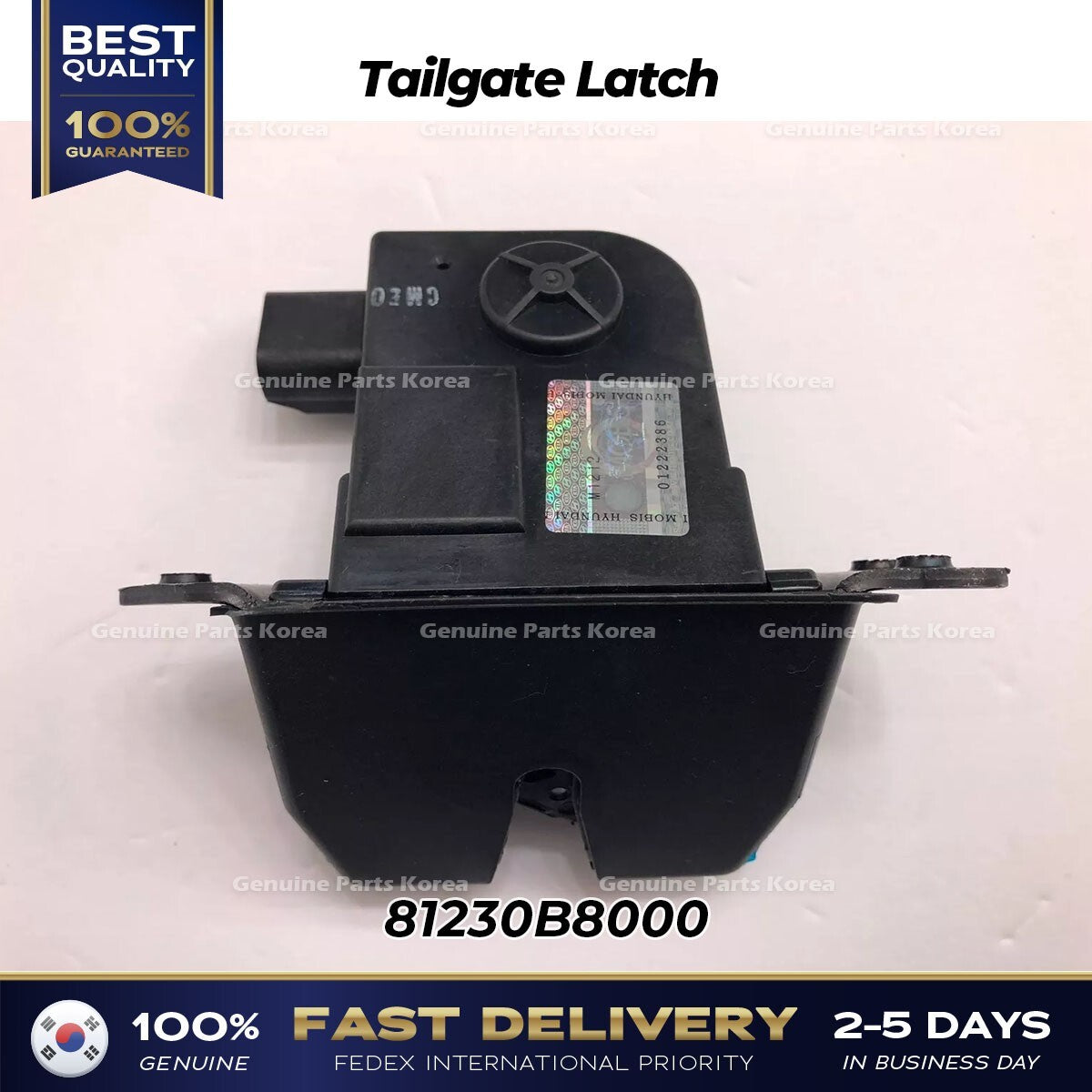 Genuine Tailgate Latch 81230B8000 for Hyundai Santa Fe