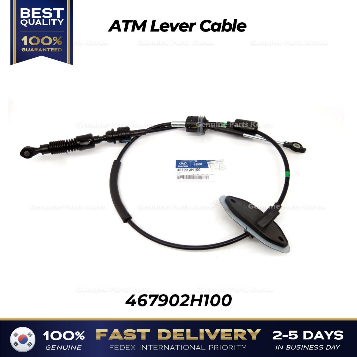 Genuine ATM Lever Cable 467902H100 for Hyundai Elantra