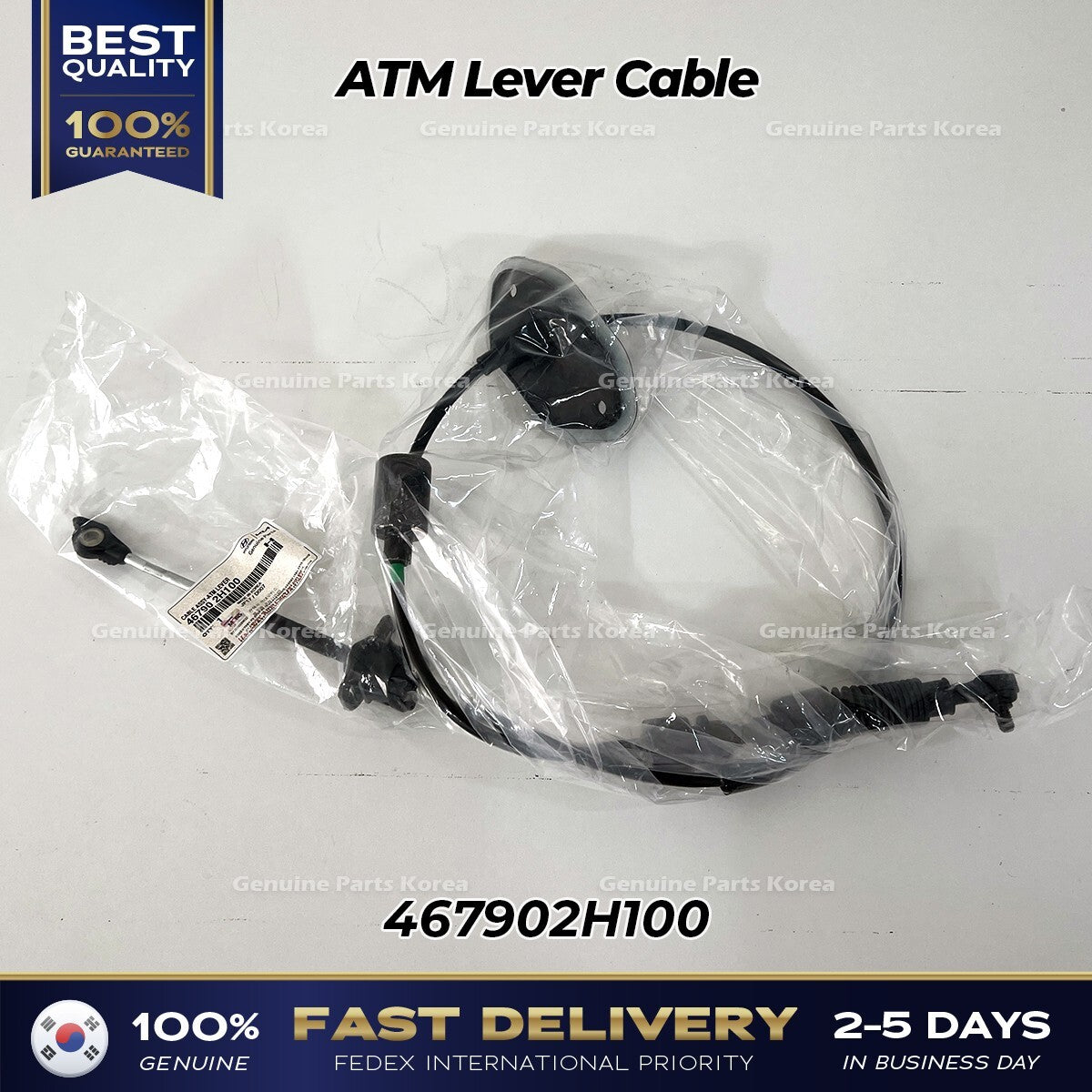 Genuine ATM Lever Cable 467902H100 for Hyundai Elantra
