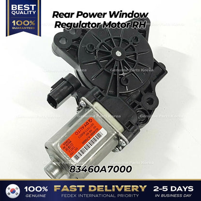 Genuine Rear Power Window Regulator Motor RH 83460A7000 for Kia Forte