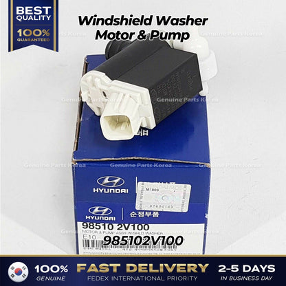 Genuine Windshield Washer Motor & Pump 985102V100 for Kia Sedona Sportage