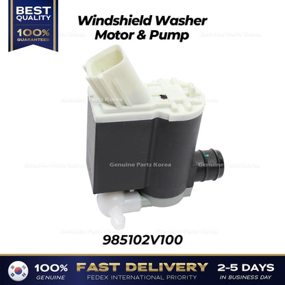 Genuine Windshield Washer Motor & Pump 985102V100 for Kia Sedona Sportage